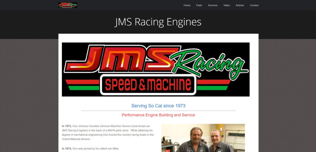 JMS Racing Engines – RMWeb Elements